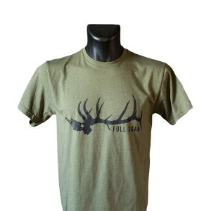 "Old Elk Euro" Military Green - Men's T-Shirt