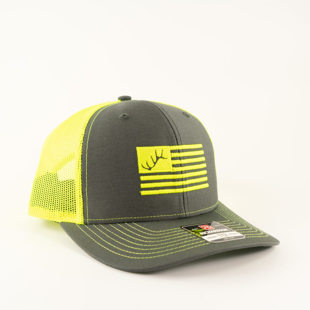ANTLER FLAG CHARCOAL/NEON YELLOW - Image 3