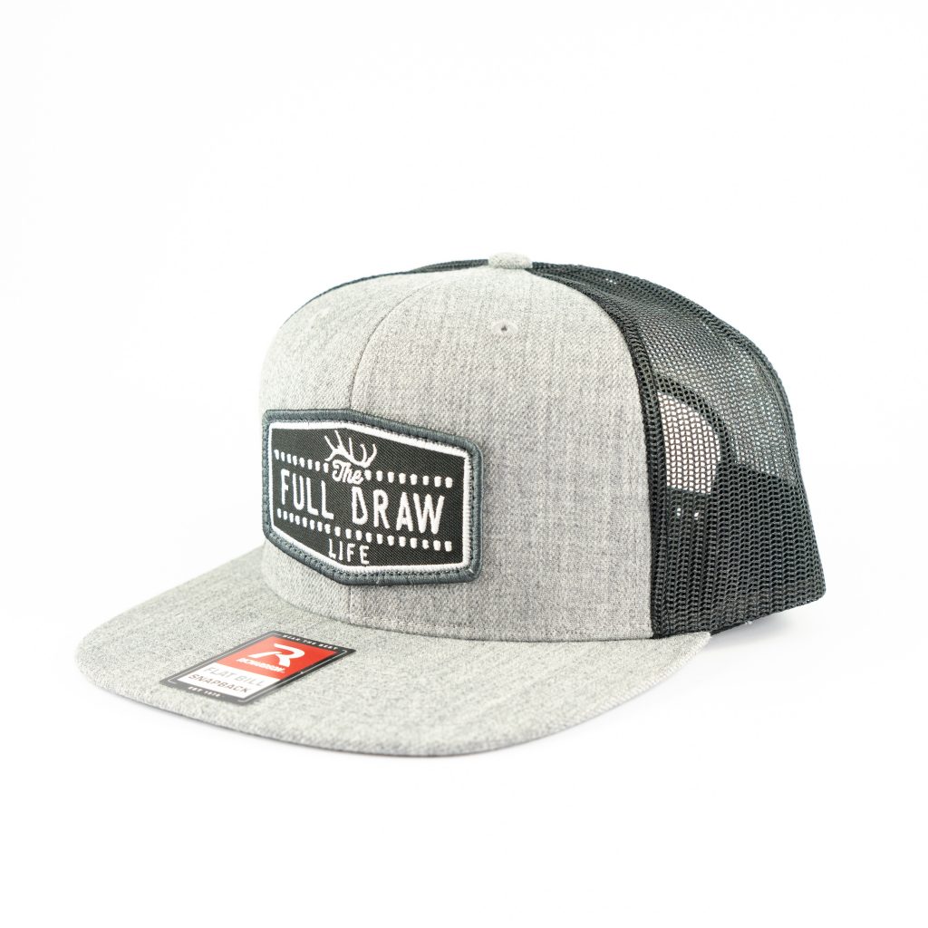 FLATTY FULL DRAW LIFE PATCH GREY/BLACK-MESH WOOL - Image 2