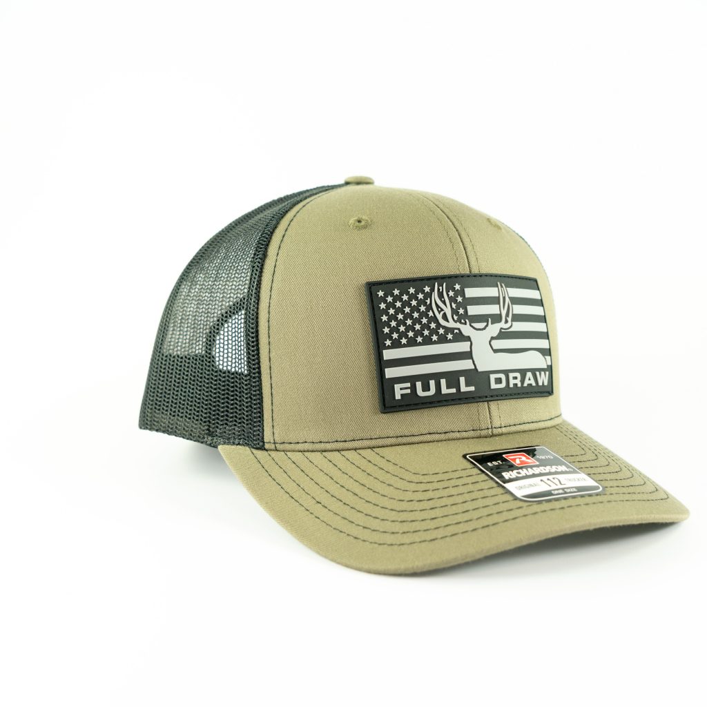 "MULEY FLAG" RUBBER PATCH GREEN/BLACK-MESH - Image 3