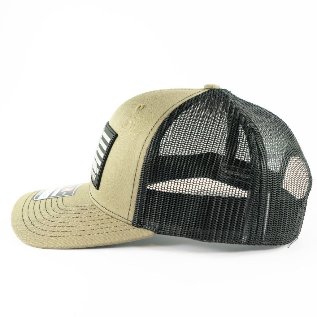 "MULEY FLAG" RUBBER PATCH GREEN/BLACK-MESH - Image 4
