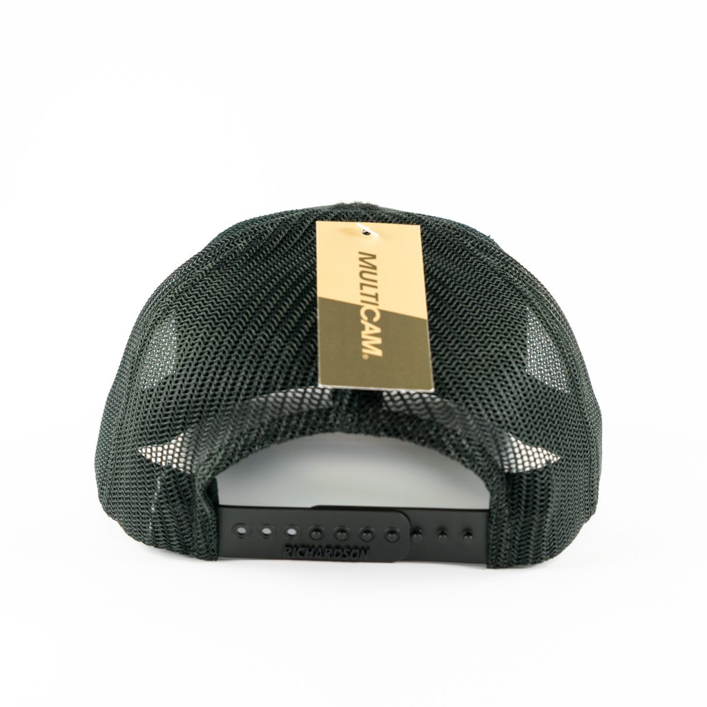 "MULEY FLAG" RUBBER PATCH BLACK MULTICAM-MESH - Image 5