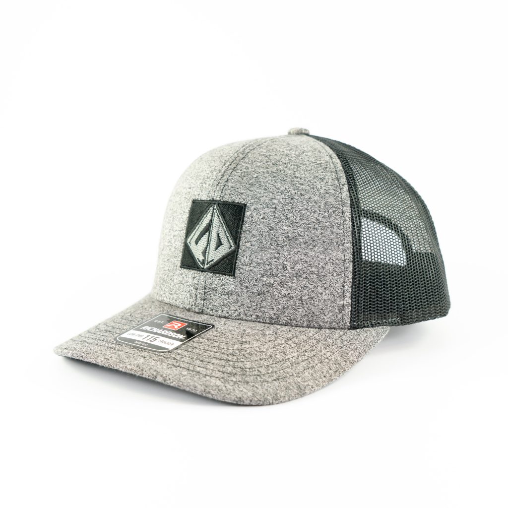 FULL DRAW BOX LOGO BLACK HEATHER-MESH - Image 2