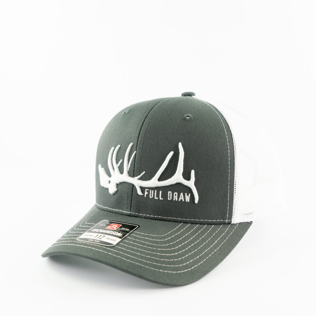 "ELK EURO" HAT CHARCOAL/WHITE-MESH - Image 2