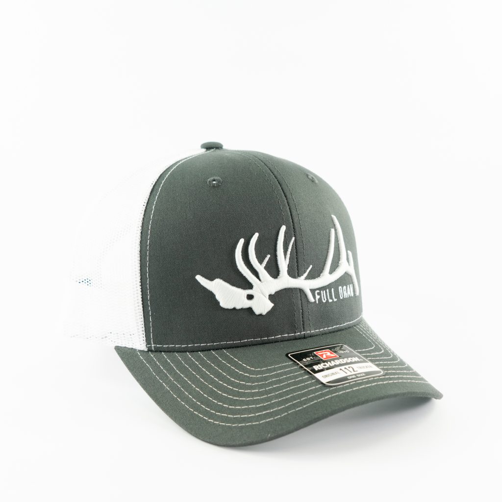 "ELK EURO" HAT CHARCOAL/WHITE-MESH - Image 3