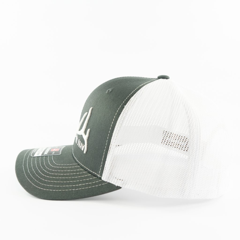 "ELK EURO" HAT CHARCOAL/WHITE-MESH - Image 4