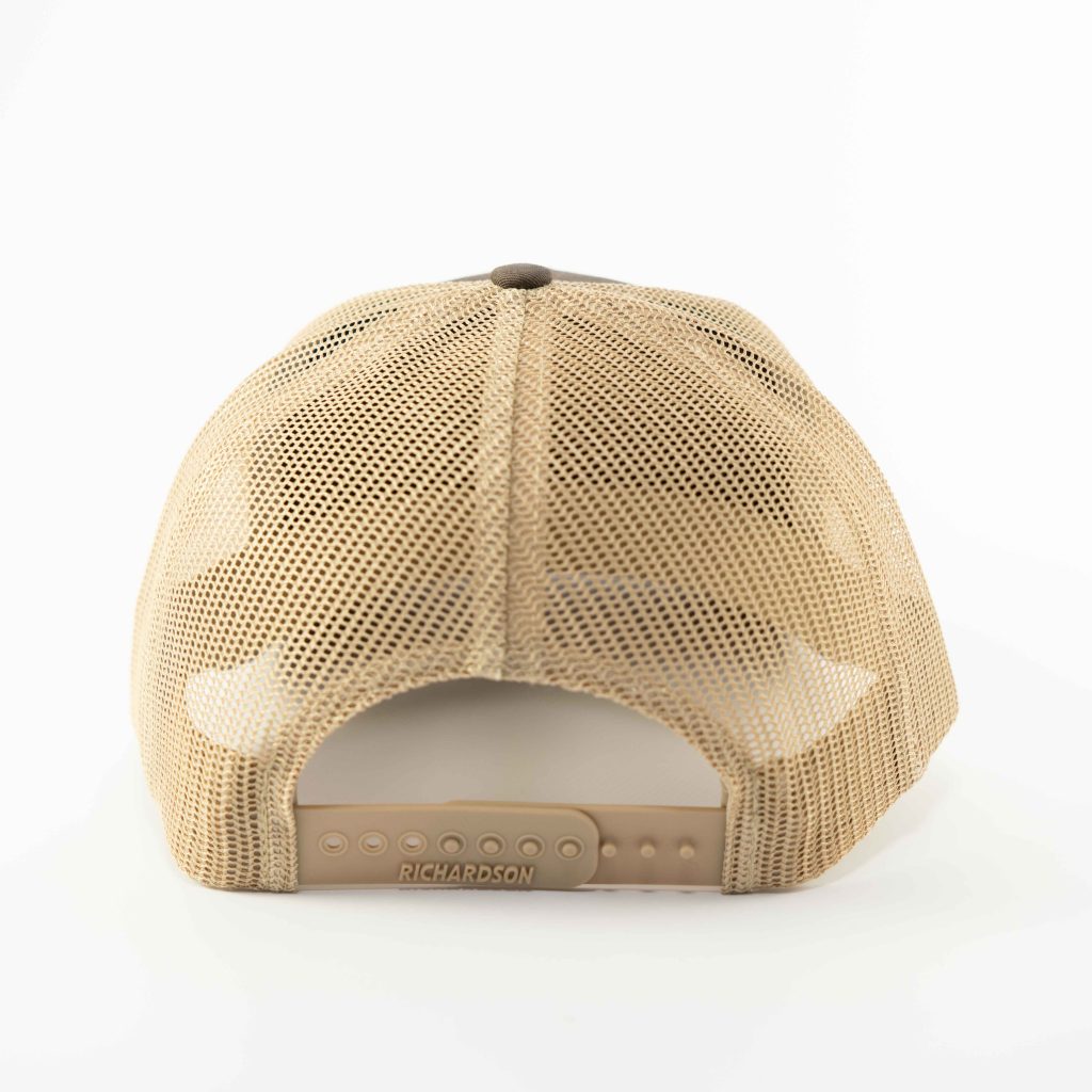 LEATHER ELK PATCH BROWN/KHAKI-MESH - Image 4