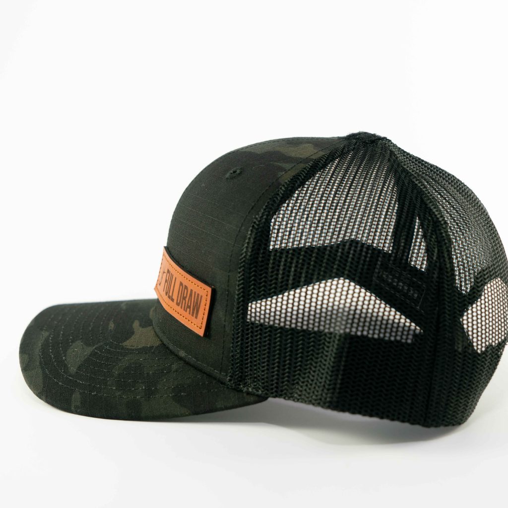ELK - Leather PATCH BLACK MUTLICAM - Image 3