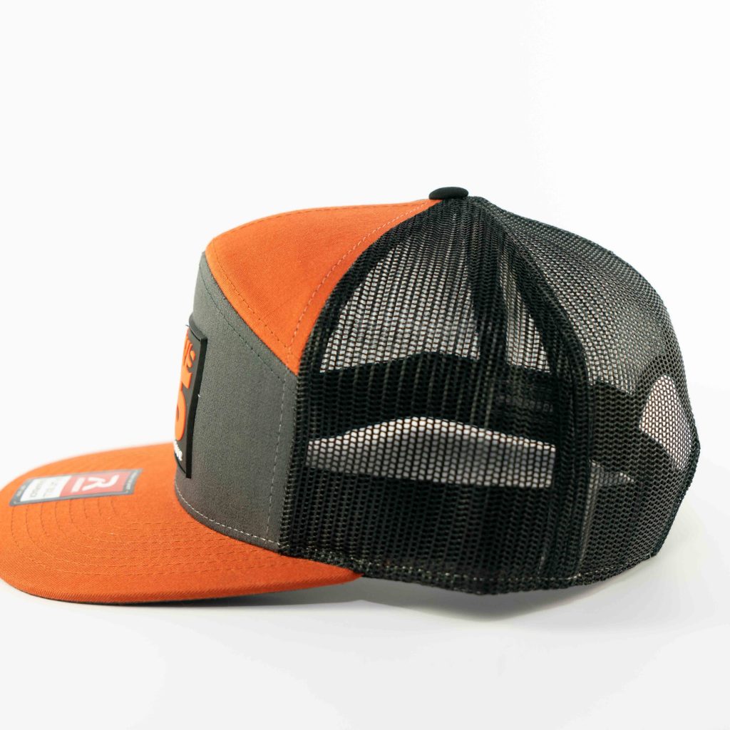 ARROW 365 RUBBER PATCH CHARCOAL/BURNT ORANGE/BLACK-MESH - Image 3