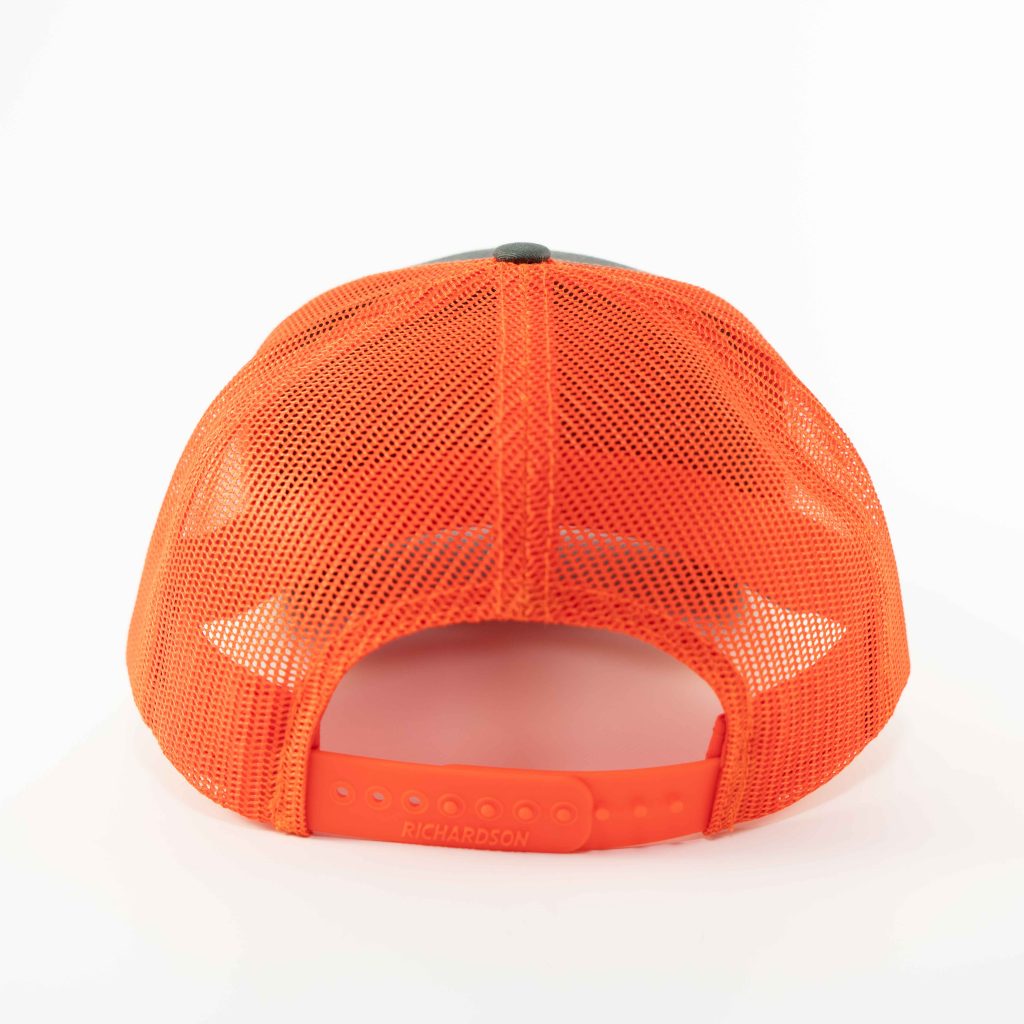 ARROW 365 RUBBER PATCH CHARCOAL/NEON ORANGE-MESH - Image 3