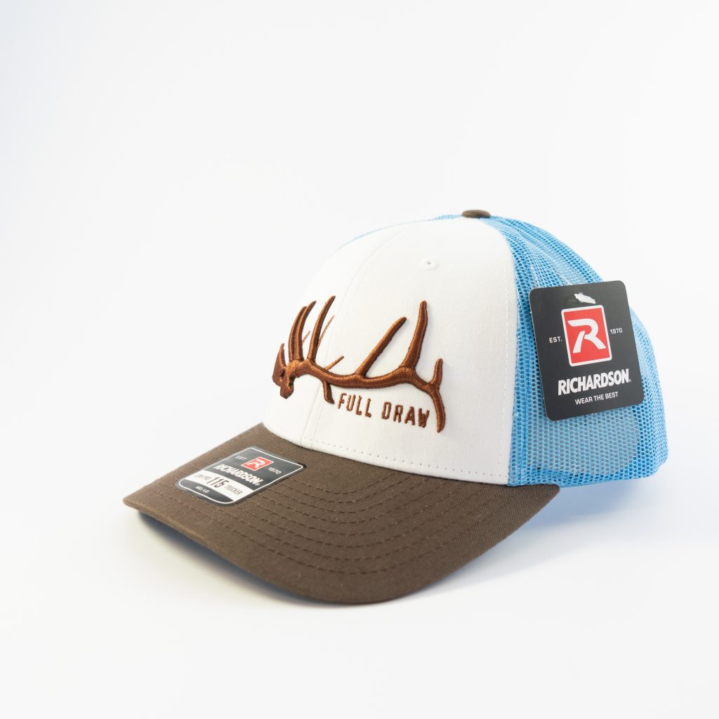 "ELK EURO" HAT WHITE/COLUMBIABLUE/BROWN-MESH - Image 2
