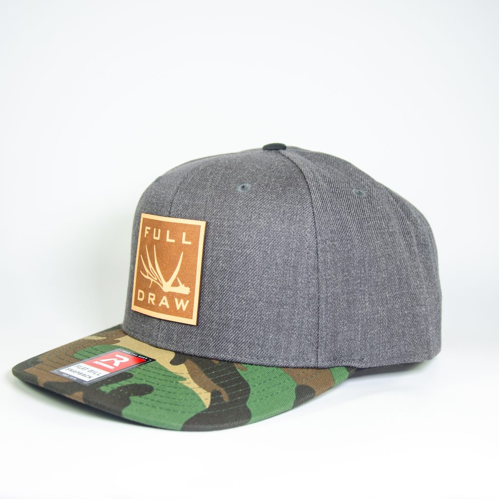 LEATHER DEER SHED PATCH Camo/Charcoal-Flatty - Image 2