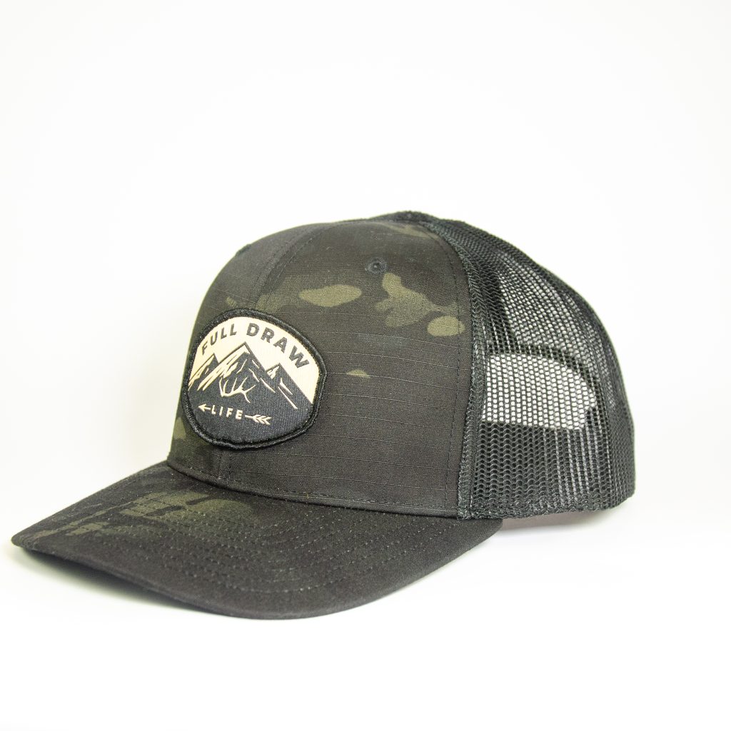 Full Draw Life Mountain Patch Black Multicam Mesh - Image 2