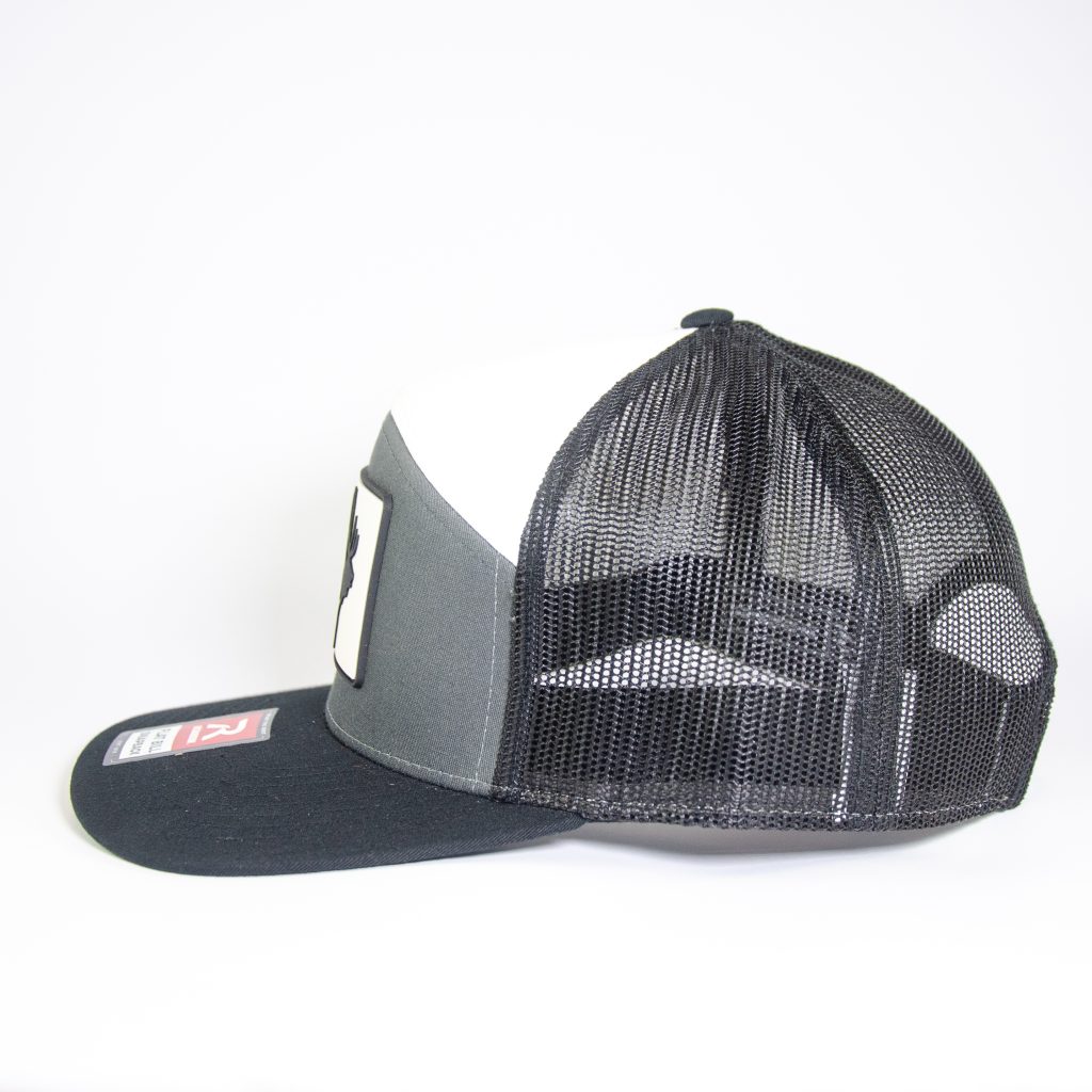 ELK ICON- RUB PATCH FLATTY CHARCOAL/BLACK/WHITE - Image 3
