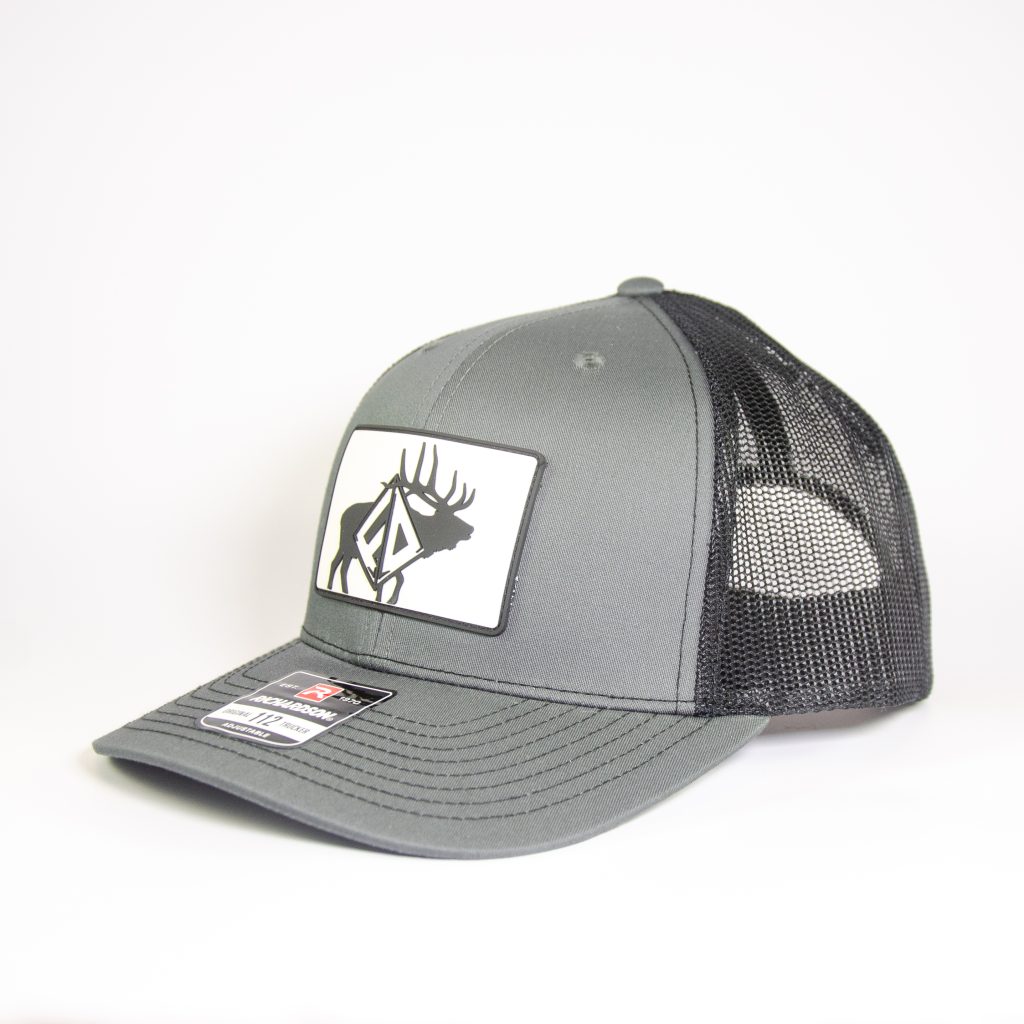 ELK ICON- RUB PATCH CHARCOAL/BLACK - Image 2