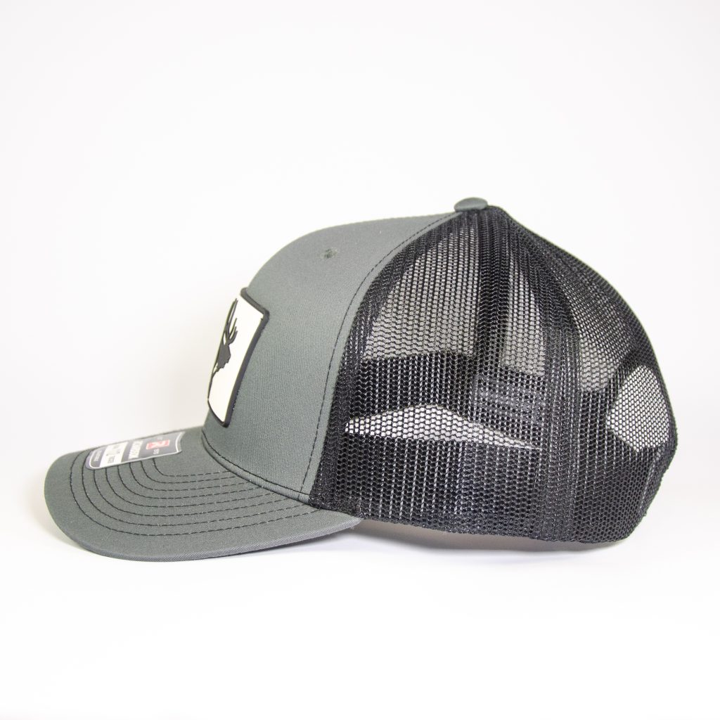 ELK ICON- RUB PATCH CHARCOAL/BLACK - Image 3