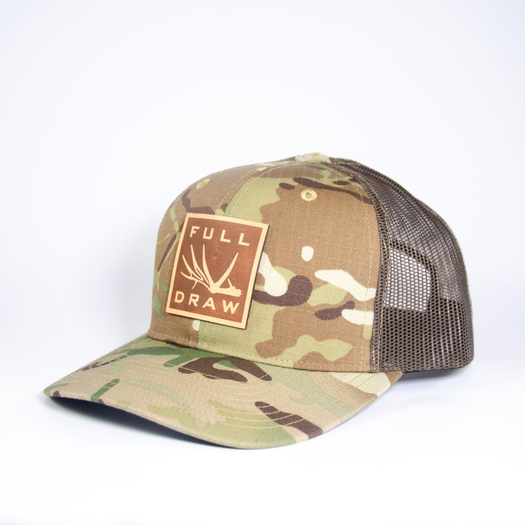 LEATHER DEER SHED PATCH Multicam Coyote Brown Mesh - Image 2