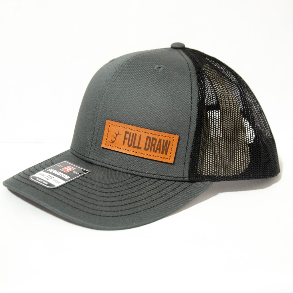 ELK - Leather PATCH CHARCOAL/BLACK - Image 2