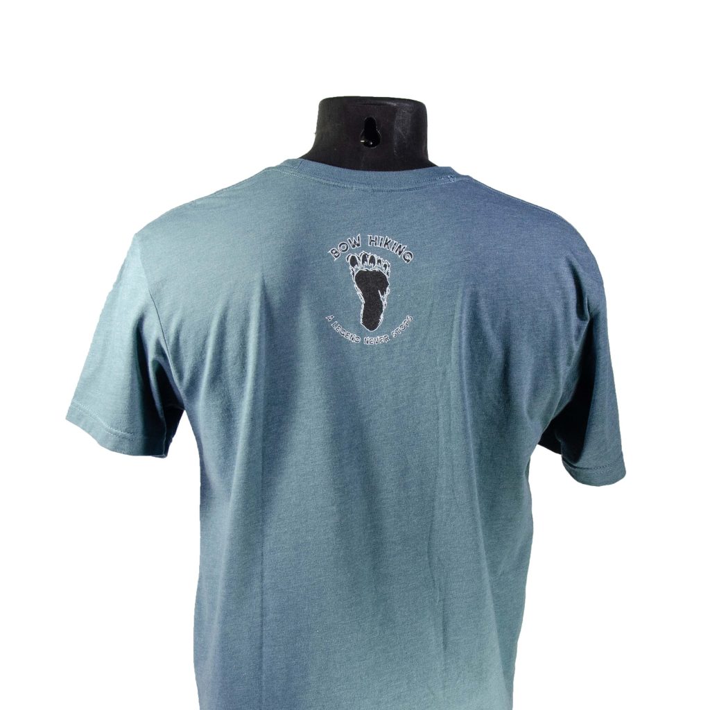 Bowhiking "Legend” Indigo – Men’s T-Shirt - Image 2
