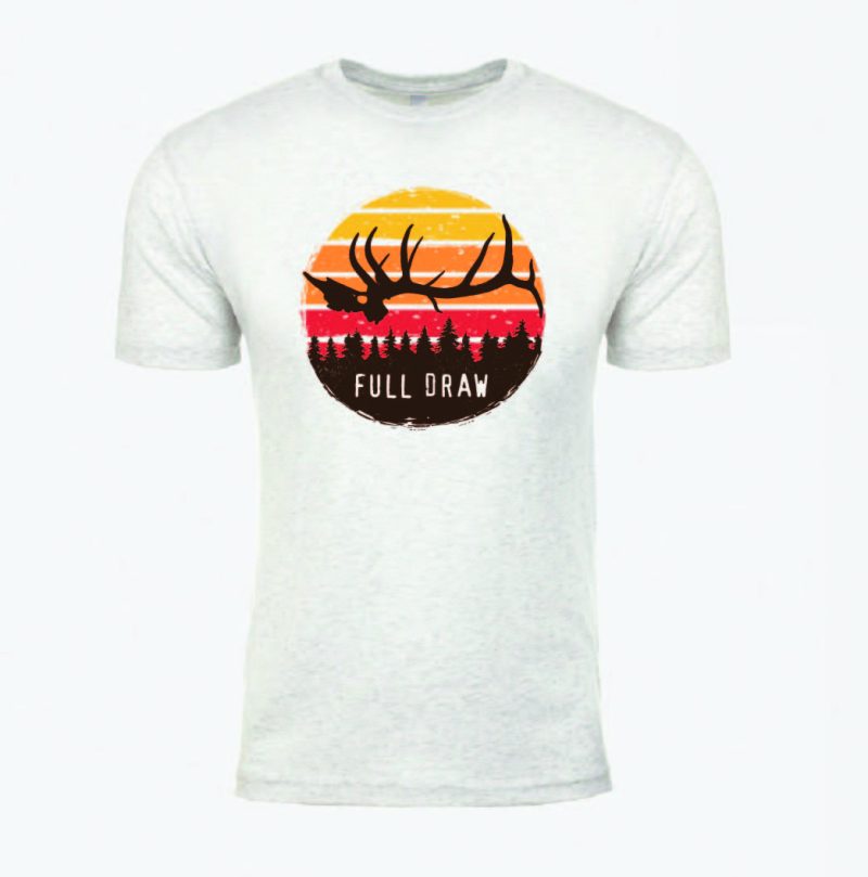 EURO SUNSET Heather White – Men’s T-Shirt