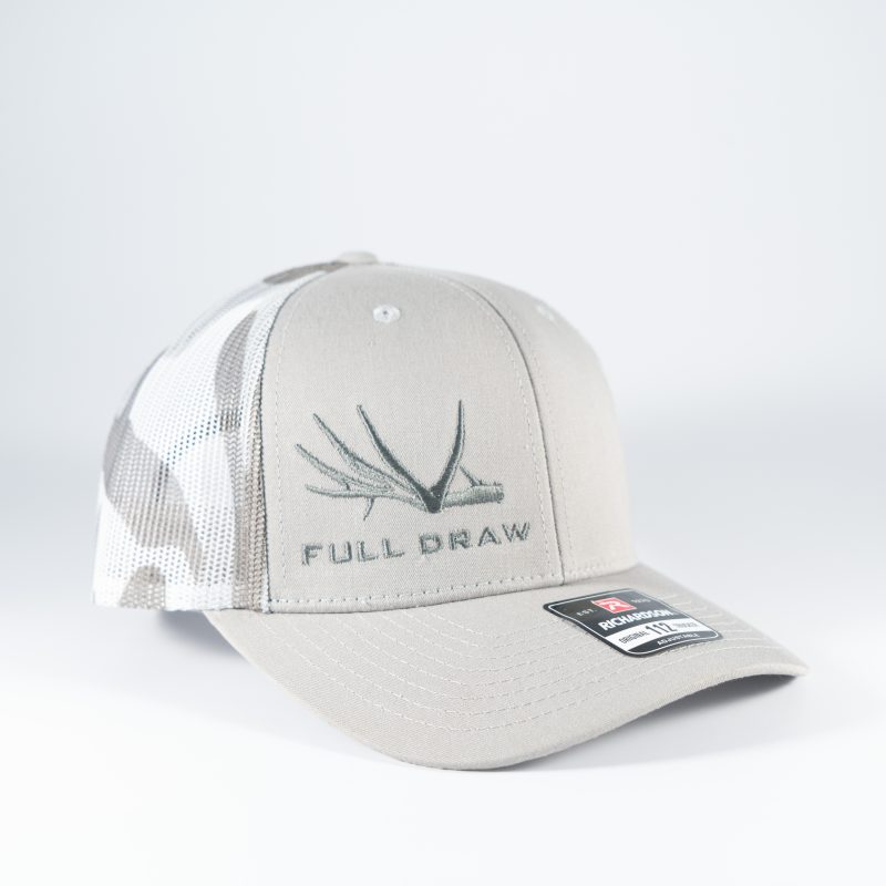 SHED ANTLER- Embroidered Silver Grey/Camo - Image 2