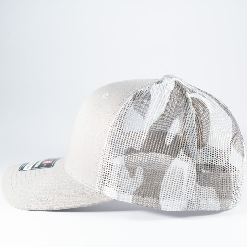 SHED ANTLER- Embroidered Silver Grey/Camo - Image 4