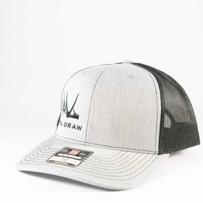SHED ANTLER- Embroidered Grey/Black - Image 5