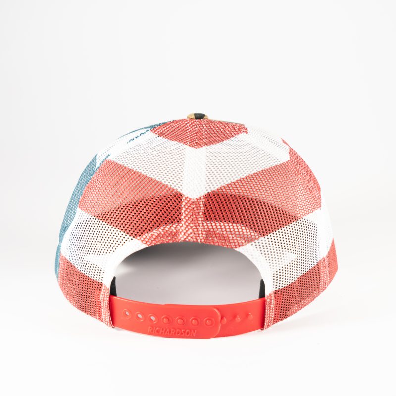 "ELK FLAG PATRIOT" Rubber Patch Camo/Stars & Stripes - Image 3