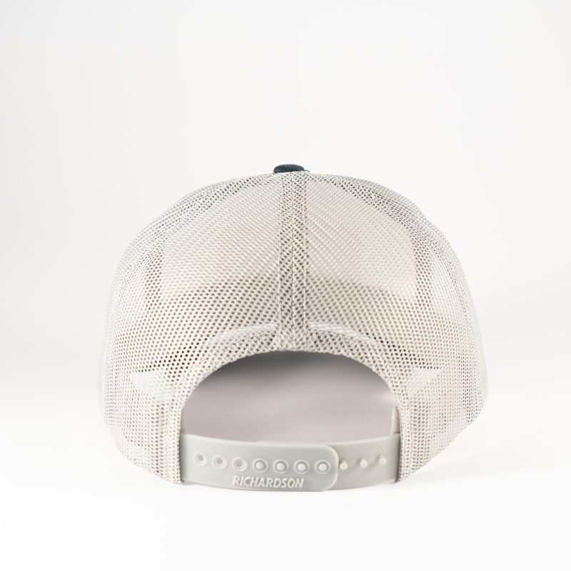 "ELK FLAG PATRIOT" RUBBER PATCH White/Alum/Navy - Image 4