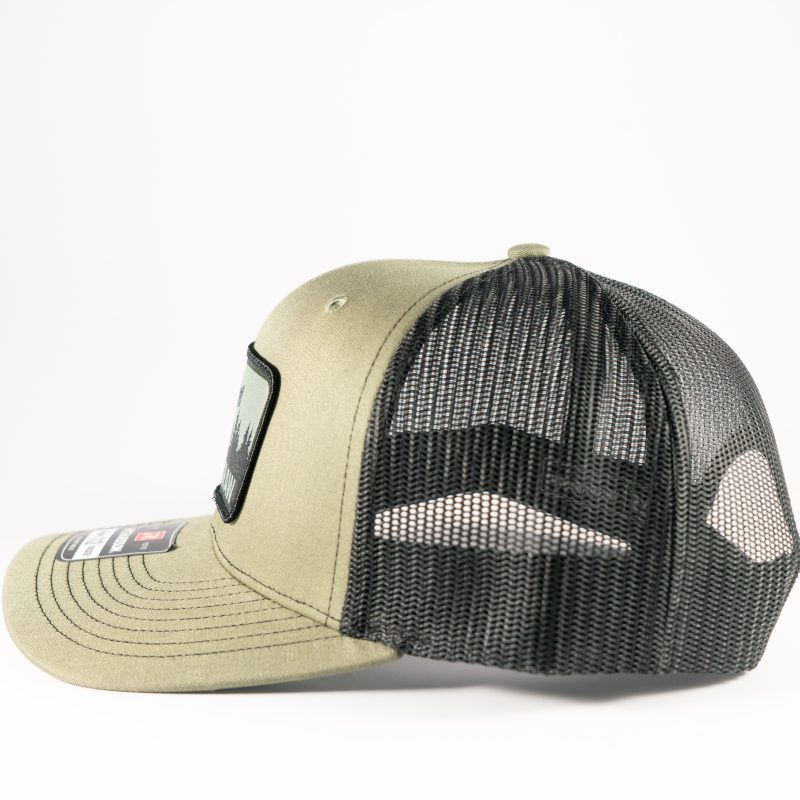 "RACK PACKOUT" Hat Green/Black Mesh - Image 3
