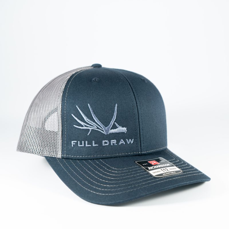 SHED ANTLER- Embroidered Navy/Charcoal - Image 2