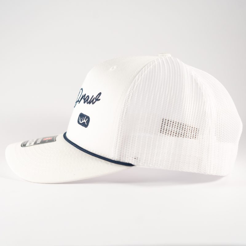 Full Draw Golf White Mesh - Image 2