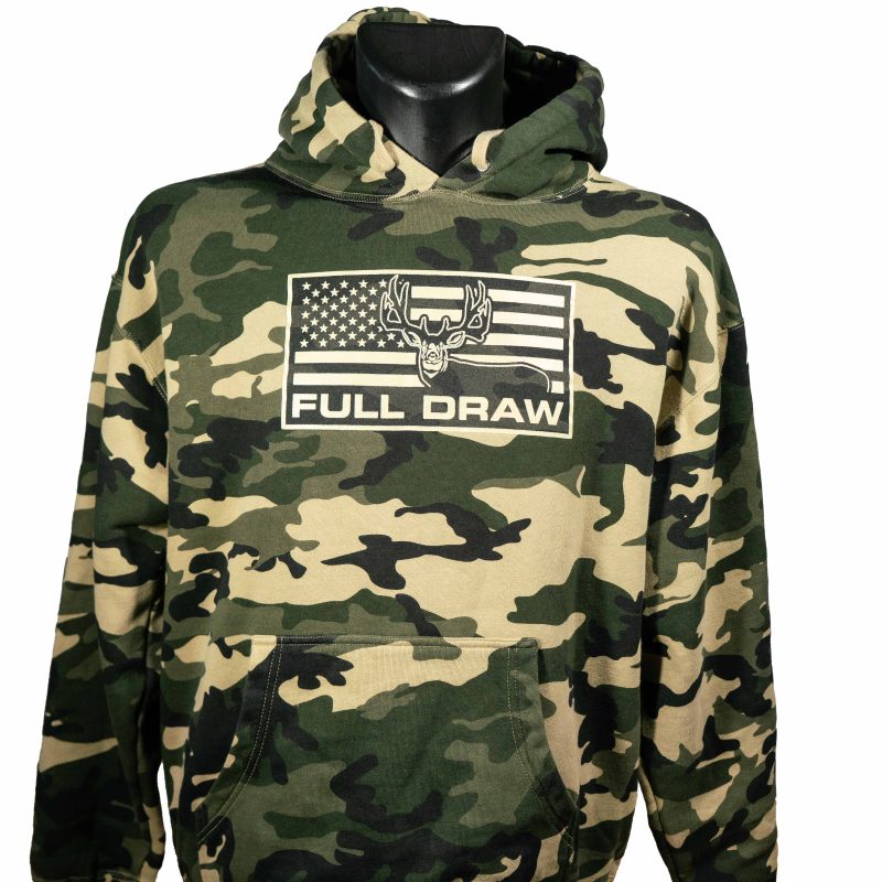Army Camo Muley Heavy Hoody  – Sweatshirt