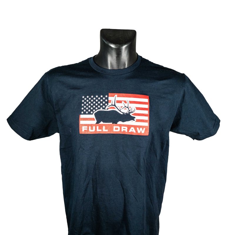 Patriot Elk Navy – Men’s T-Shirt