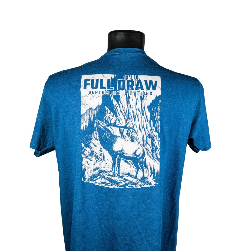 September is Calling - Cool Blue – Men’s T-Shirt - Image 2