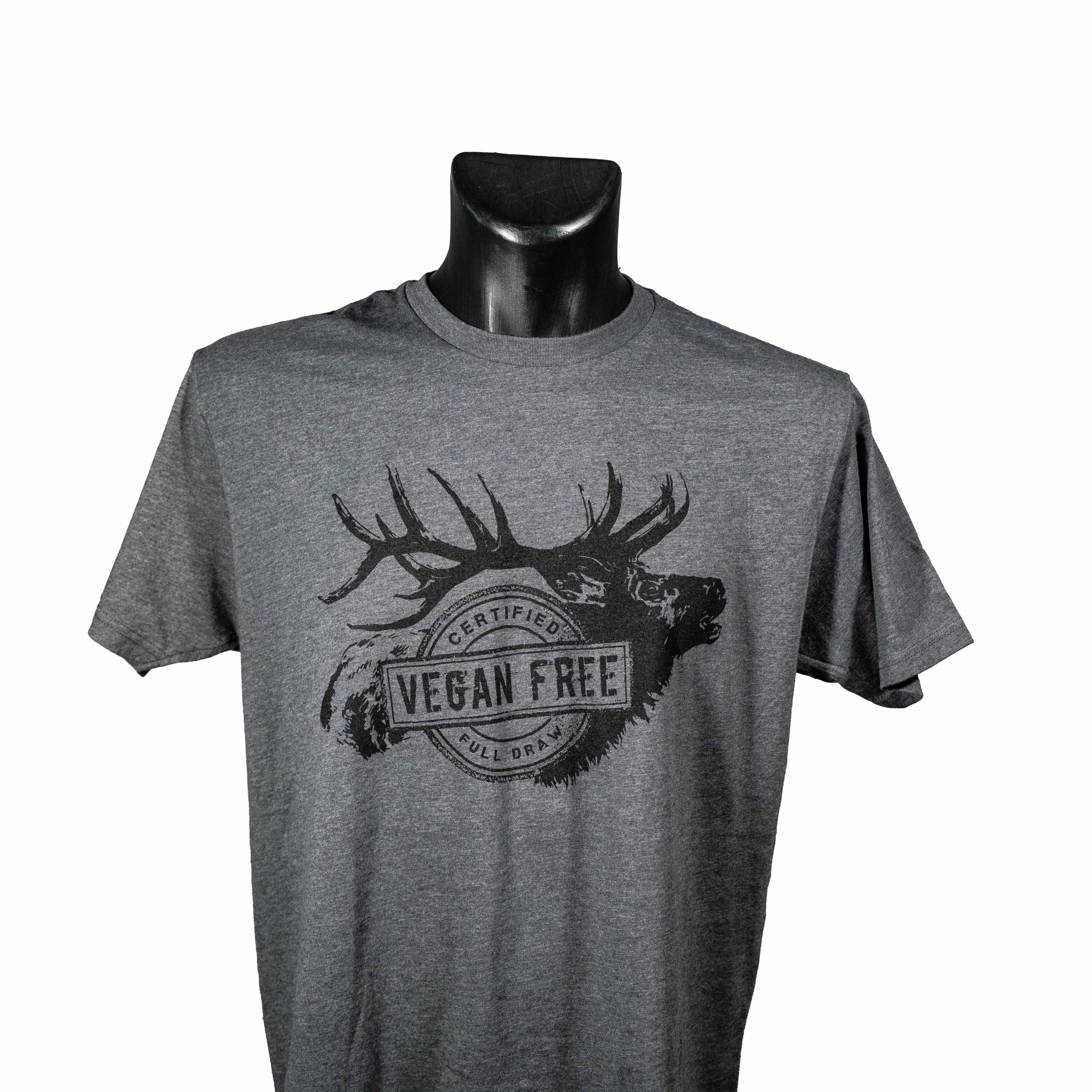 “Certified Vegan Free Elk” – Men’s T-Shirt