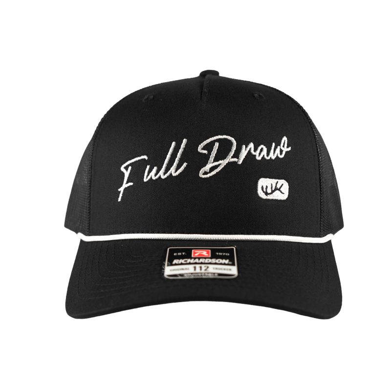Full Draw Golf Black Mesh