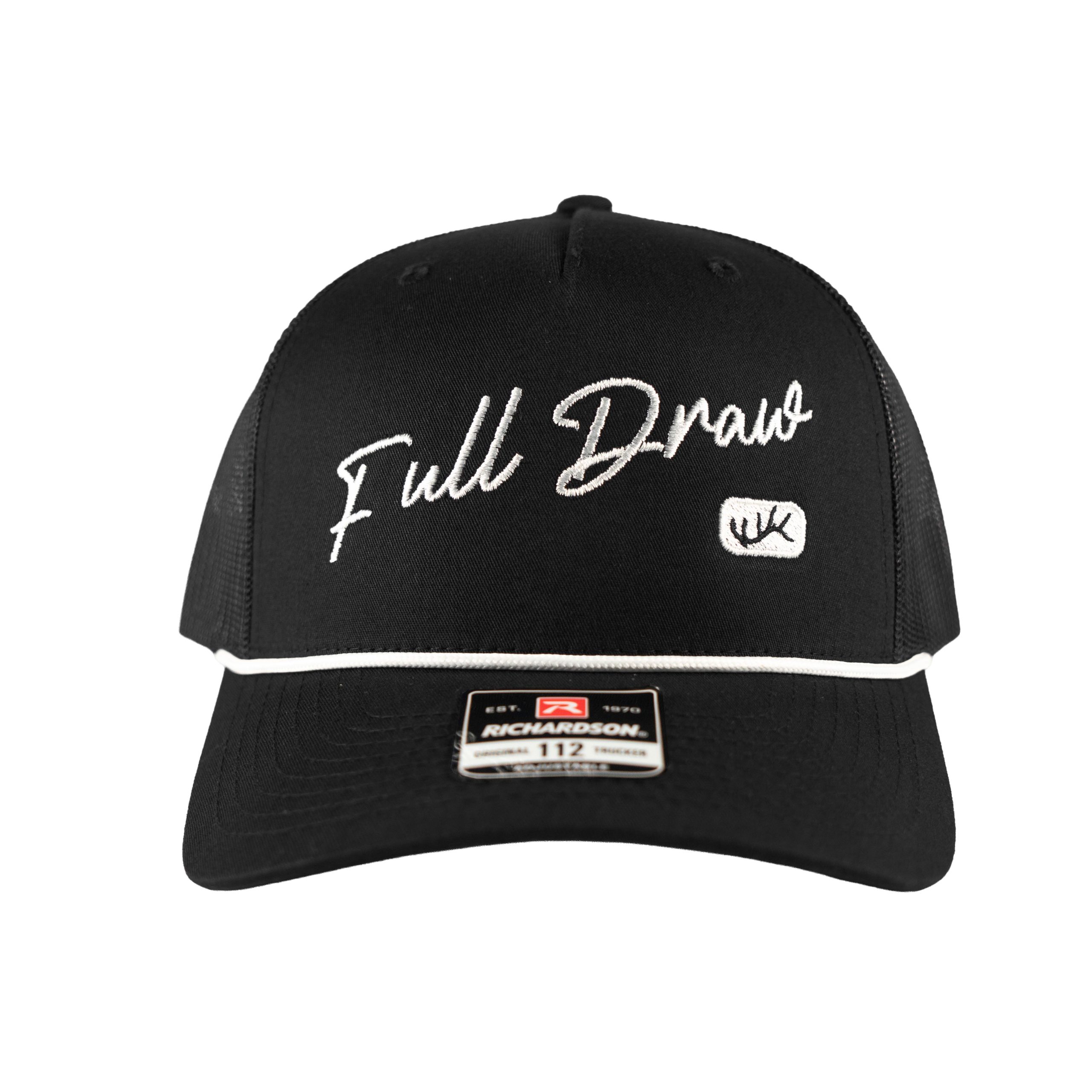 Full Draw Golf Black Mesh