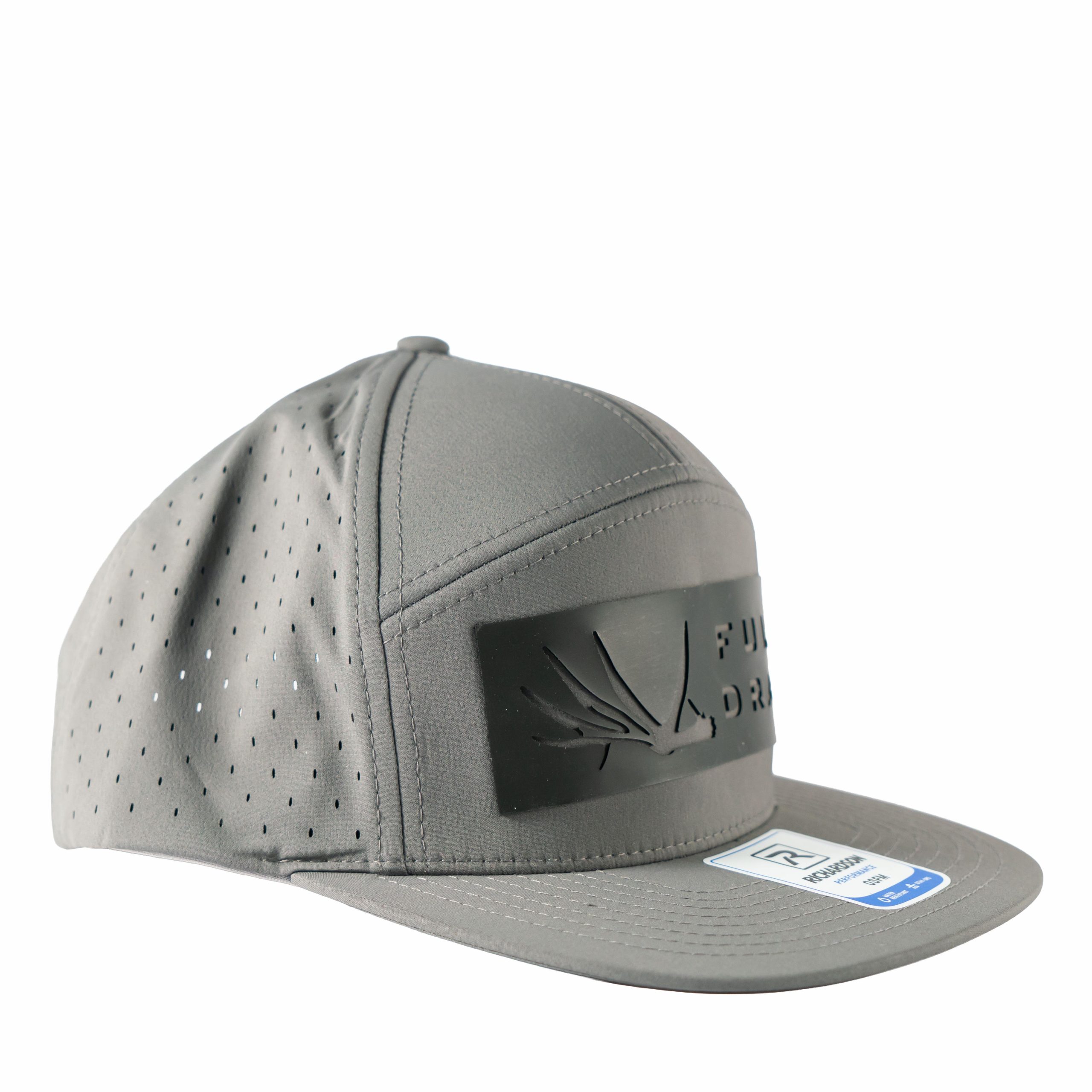 Deer Shed Silicone Patch - Charcoal Mesh Athletic Hat - Image 2