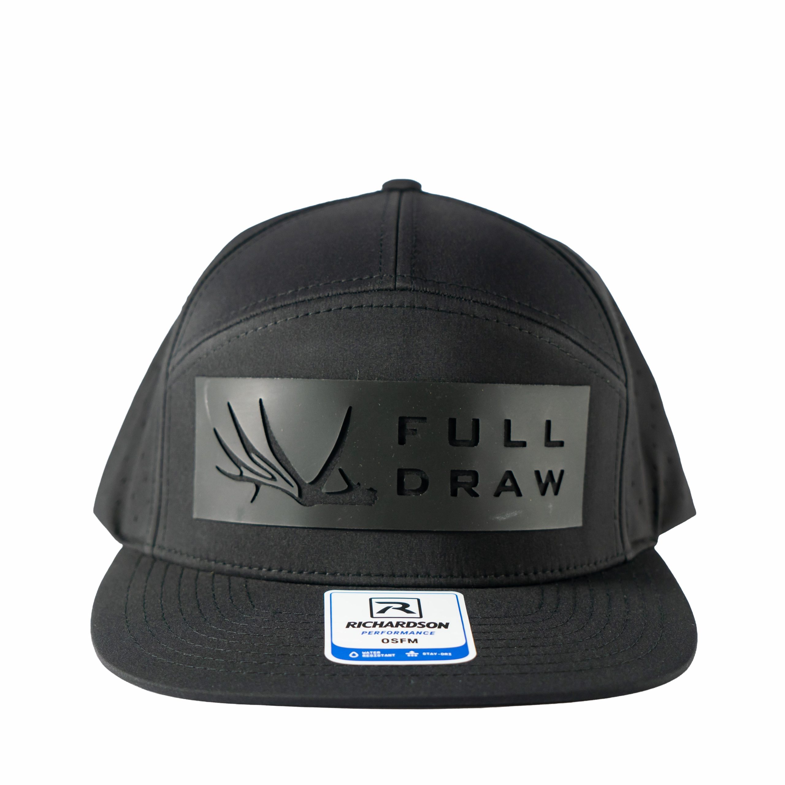 Deer Shed Silicone Patch - Black Mesh Athletic Hat