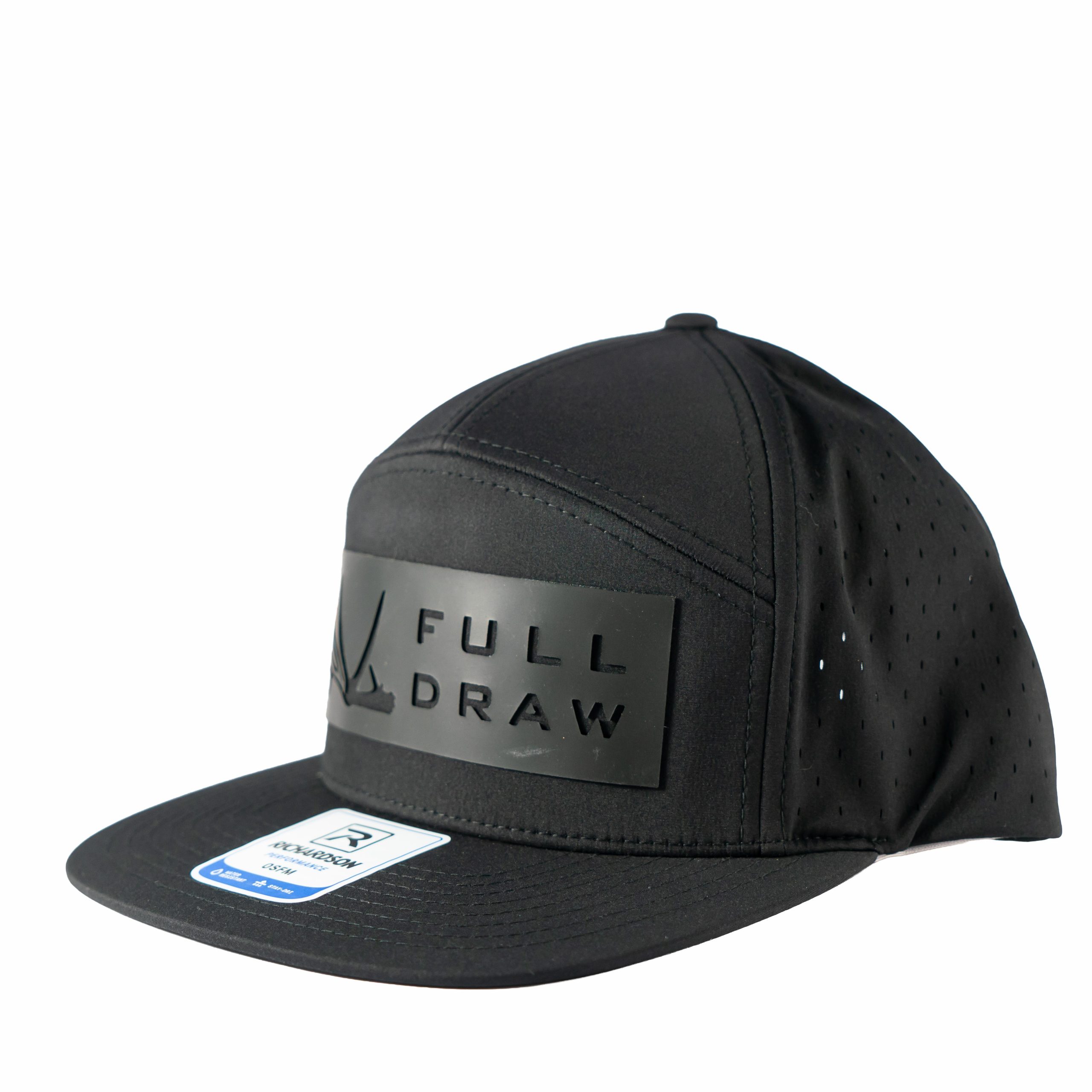 Deer Shed Silicone Patch - Black Mesh Athletic Hat - Image 2