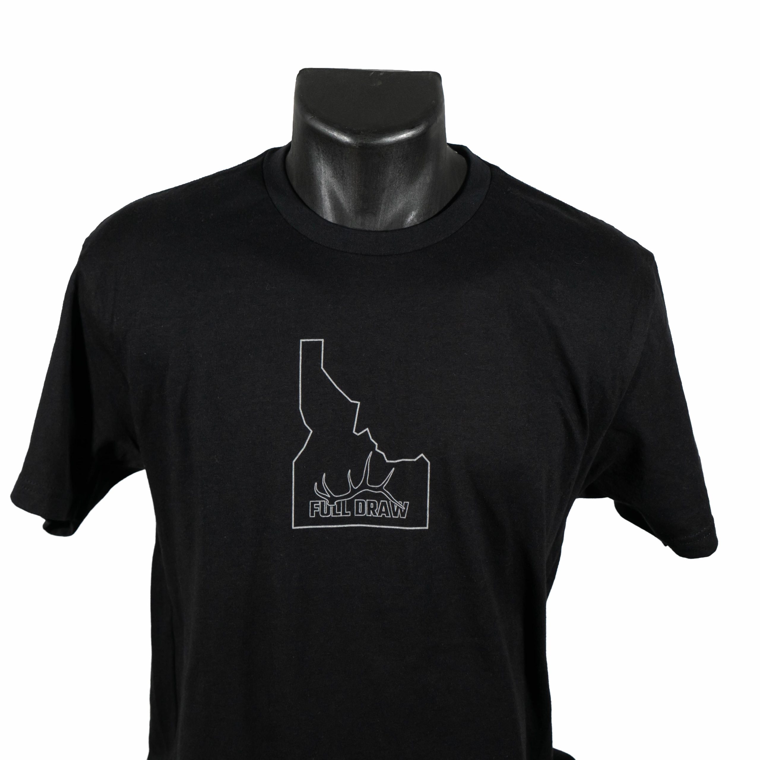 Idaho Full Draw Black – Men’s T-Shirt